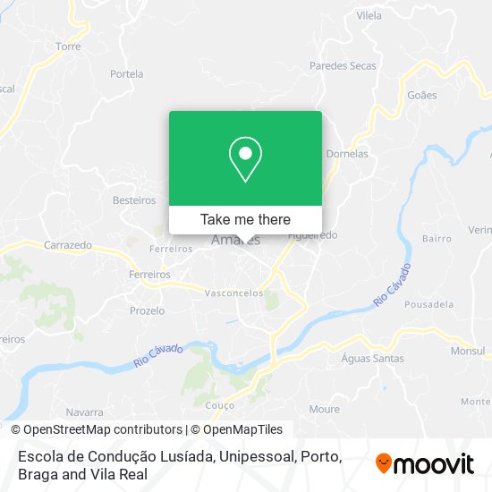 Escola de Condução Lusíada, Unipessoal mapa