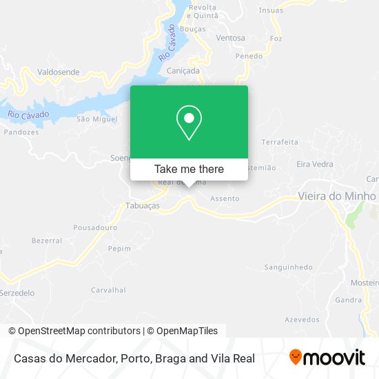 Casas do Mercador map