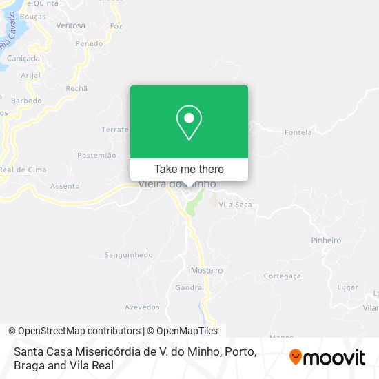 Santa Casa Misericórdia de V. do Minho map