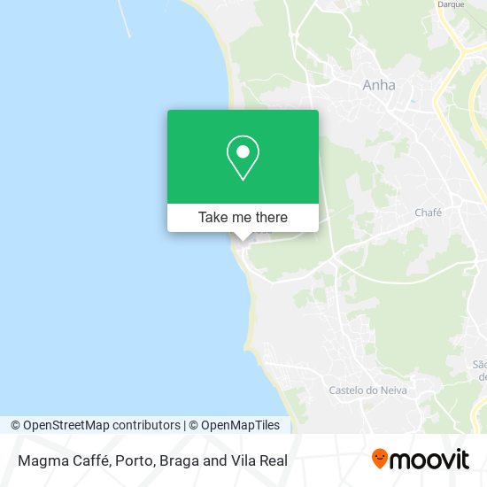 Magma Caffé mapa