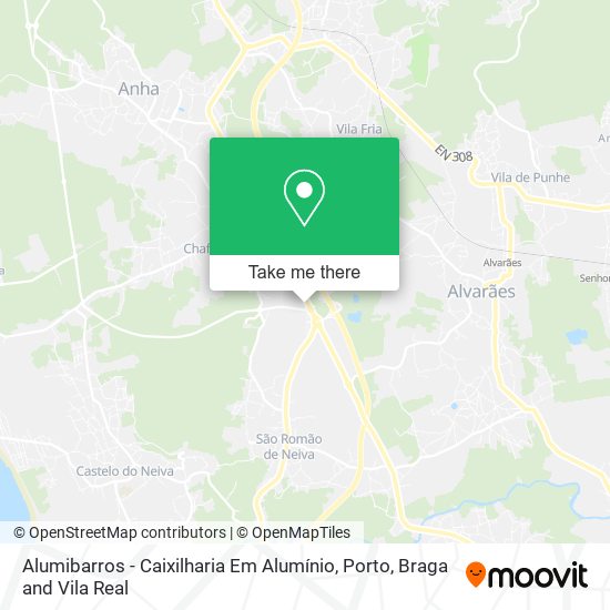 Alumibarros - Caixilharia Em Alumínio map