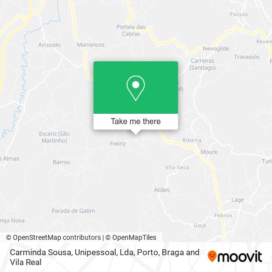 Carminda Sousa, Unipessoal, Lda map