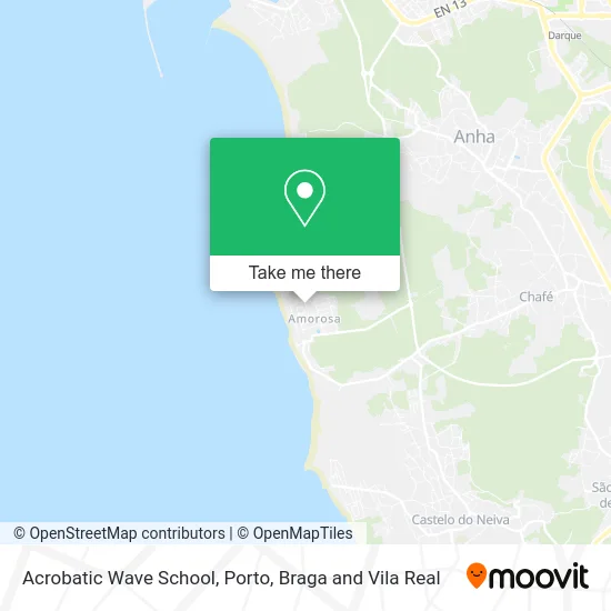 Acrobatic Wave School map