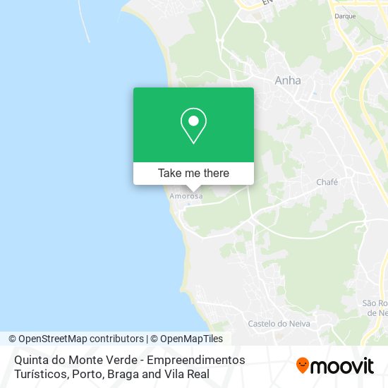 Quinta do Monte Verde - Empreendimentos Turísticos map