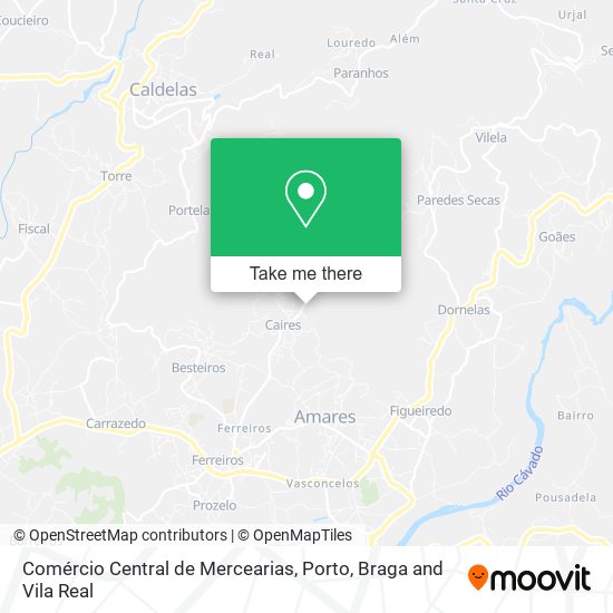 Comércio Central de Mercearias map