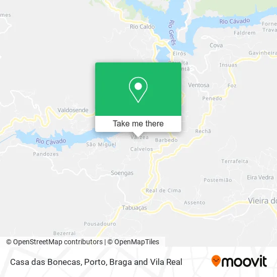 Casa das Bonecas map