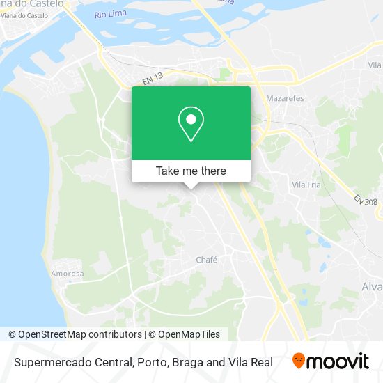 Supermercado Central mapa