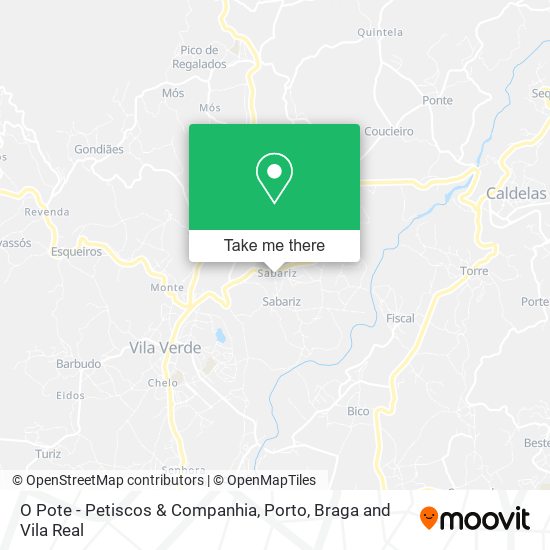 O Pote - Petiscos & Companhia map