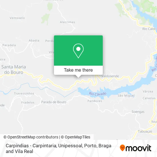 Carpindias - Carpintaria, Unipessoal map