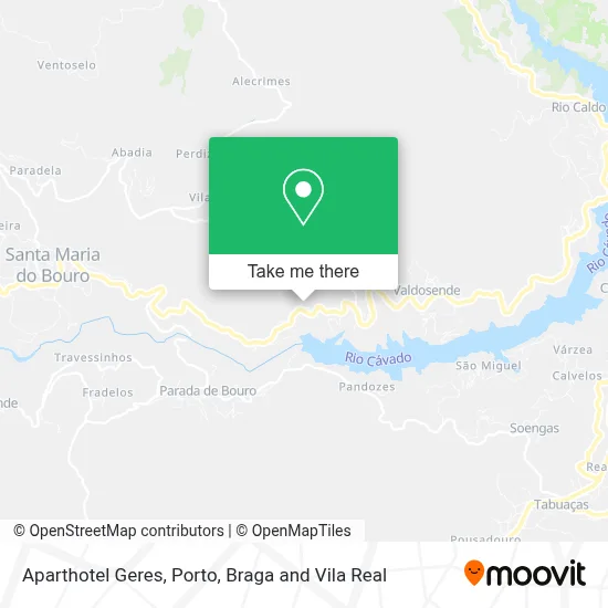 Aparthotel Geres map