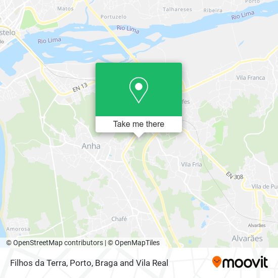 Filhos da Terra mapa