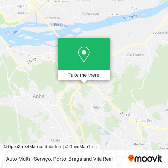 Auto Multi - Serviço mapa