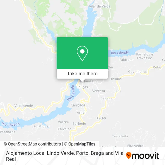 Alojamento Local Lindo Verde map