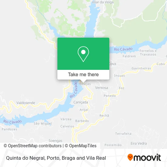 Quinta do Negral map