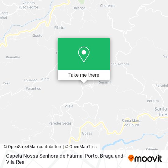 Capela Nossa Senhora de Fátima map