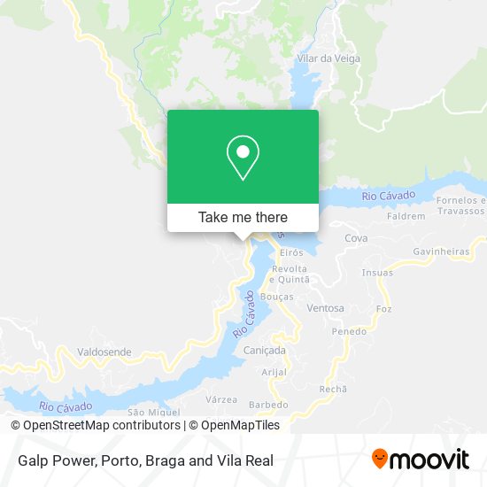 Galp Power mapa