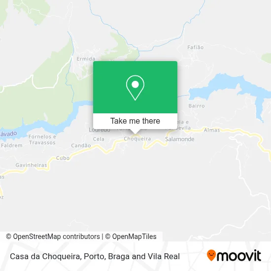 Casa da Choqueira map