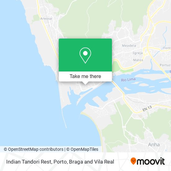 Indian Tandori Rest map