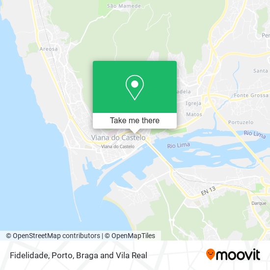 Fidelidade mapa