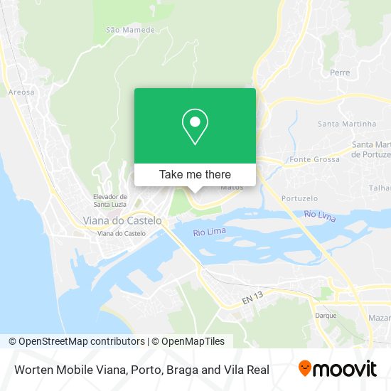 Worten Mobile Viana map