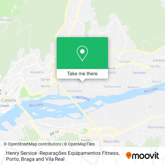 Henry Service -Reparações Equipamentos Fitness map