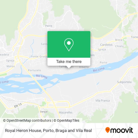 Royal Heron House mapa