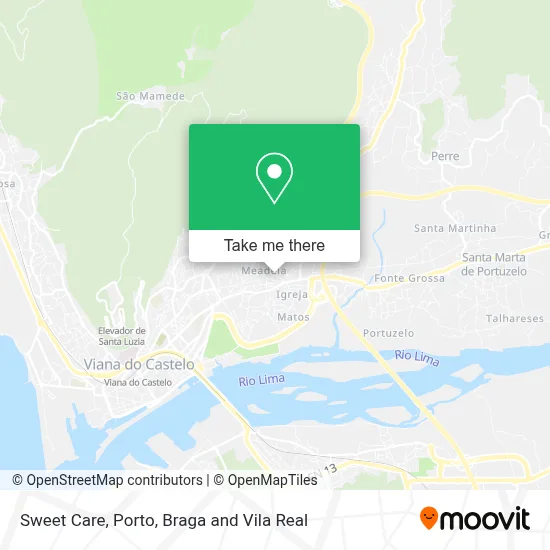 Sweet Care map