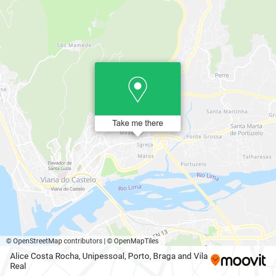 Alice Costa Rocha, Unipessoal map
