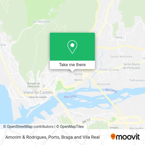 Amorim & Rodrigues map