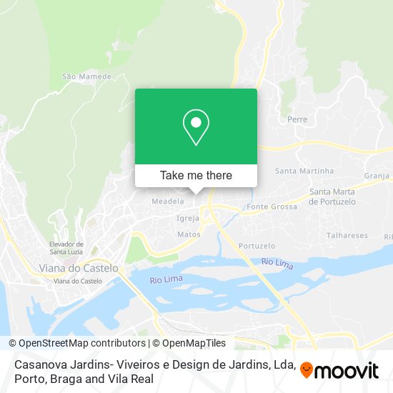 Casanova Jardins- Viveiros e Design de Jardins, Lda map