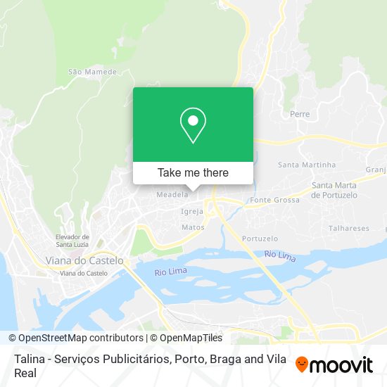 Talina - Serviços Publicitários map