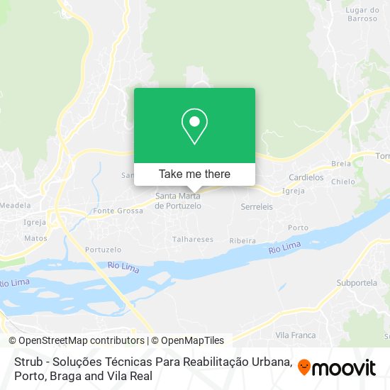 Strub - Soluções Técnicas Para Reabilitação Urbana mapa