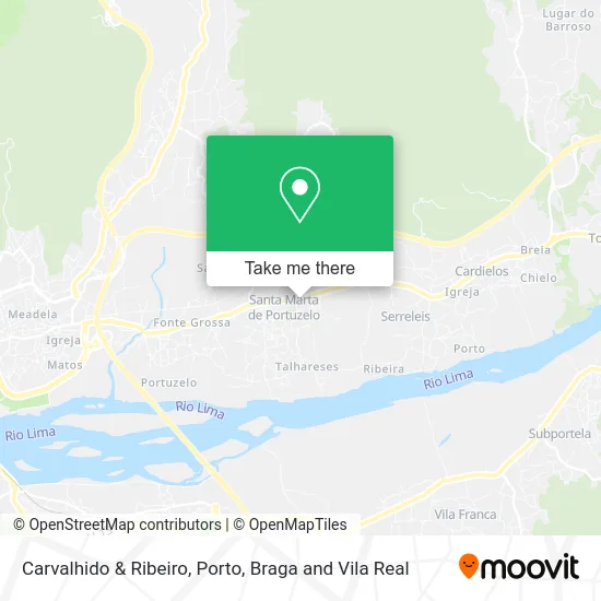 Carvalhido & Ribeiro map