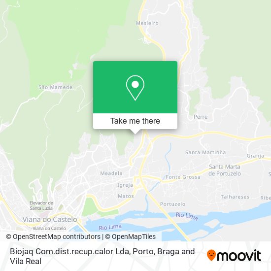 Biojaq Com.dist.recup.calor Lda map