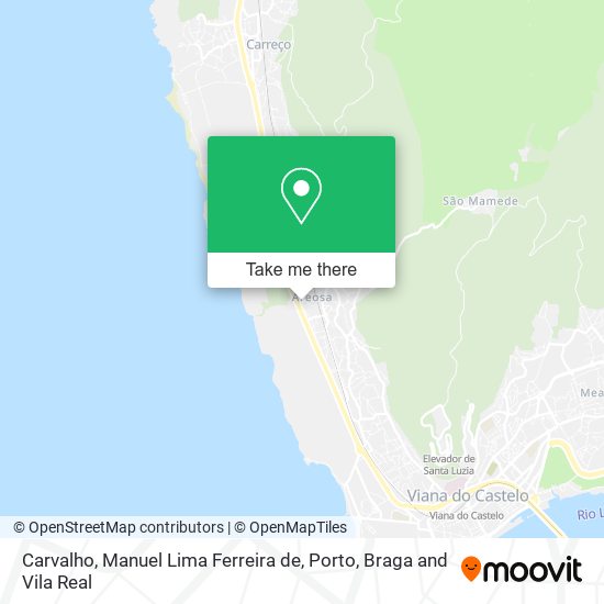 Carvalho, Manuel Lima Ferreira de mapa