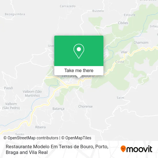 Restaurante Modelo Em Terras de Bouro map