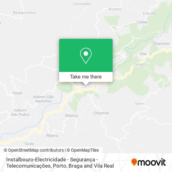 Instalbouro-Electricidade - Segurança - Telecomunicações map