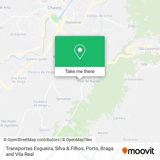 Transportes Esgueira, Silva & Filhos mapa