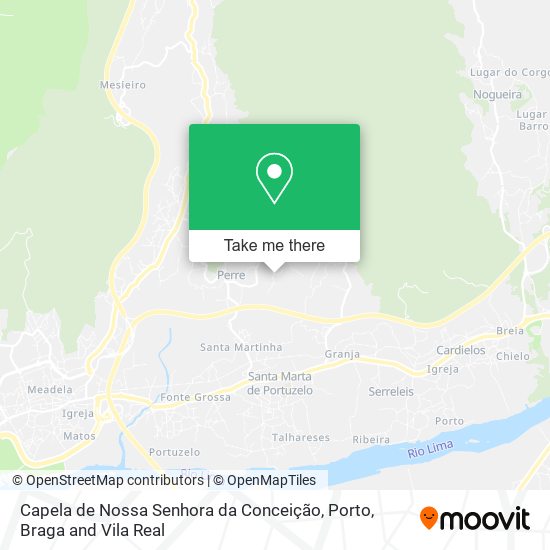 Capela de Nossa Senhora da Conceição mapa