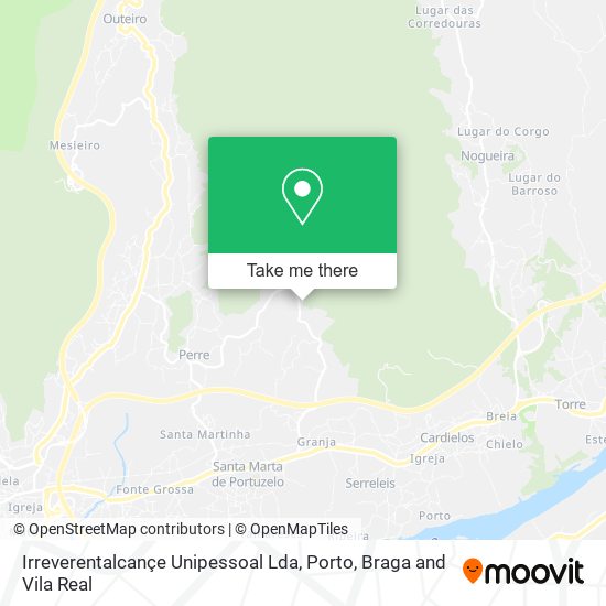 Irreverentalcançe Unipessoal Lda map