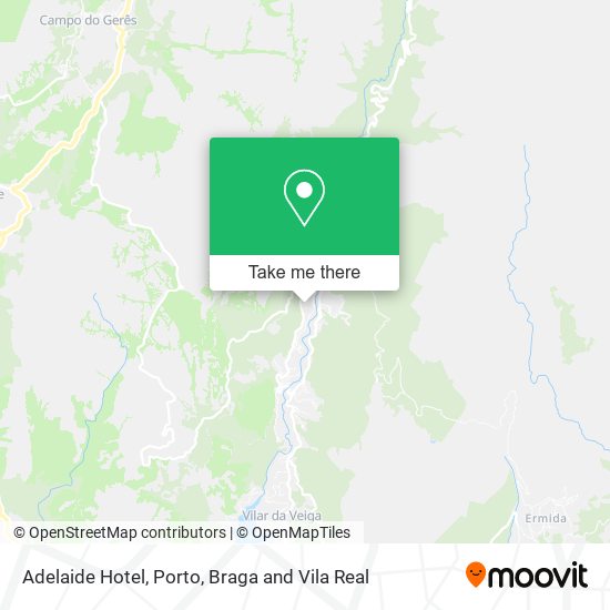 Adelaide Hotel map