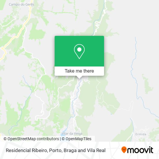 Residencial Ribeiro mapa