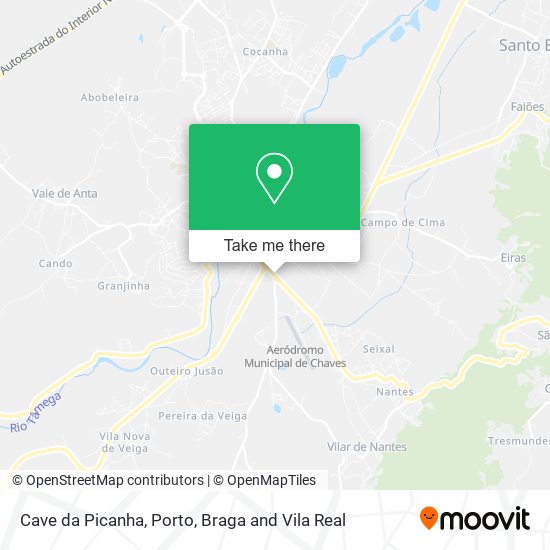 Cave da Picanha mapa