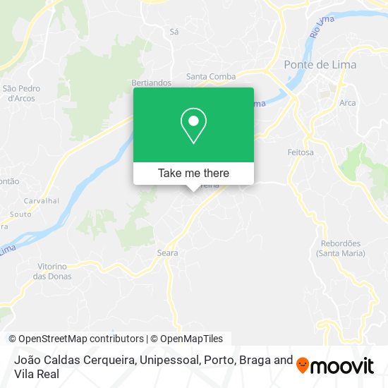 João Caldas Cerqueira, Unipessoal map