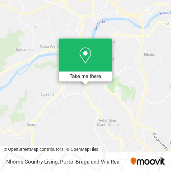 Nhôme Country Living map