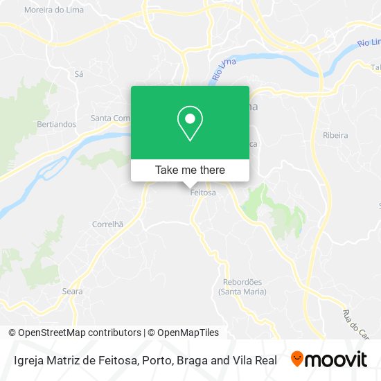 Igreja Matriz de Feitosa map