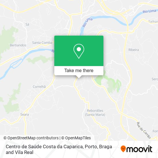 Centro de Saúde Costa da Caparica map
