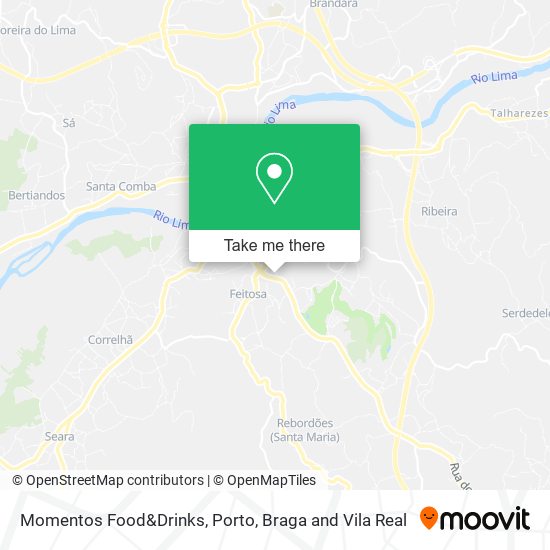 Momentos Food&Drinks mapa