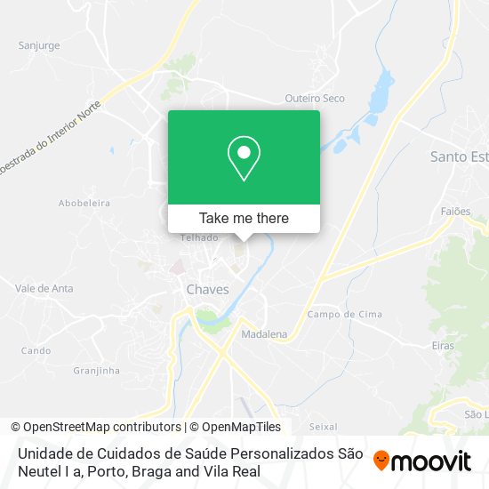 Unidade de Cuidados de Saúde Personalizados São Neutel I a map