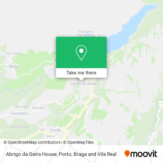 Abrigo da Geira House map